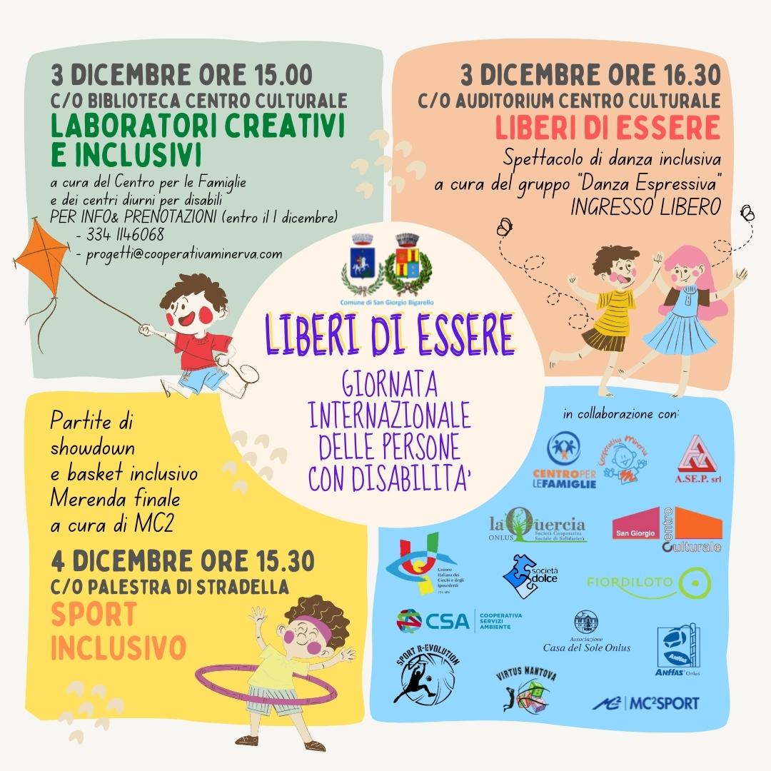 Liberi di essere: Giornata Internazionale delle persone con disabilità