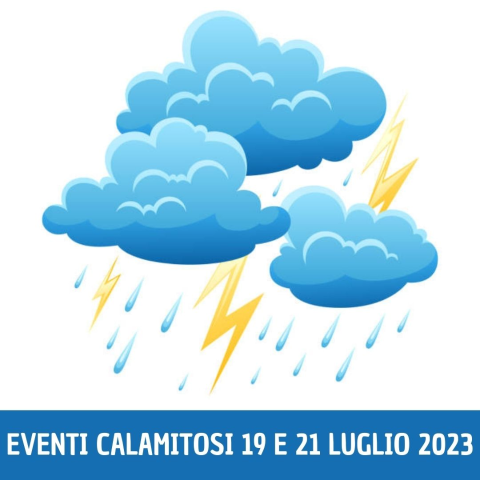 Segnalazione danni per gli eventi calamitosi del 19 e del 21 luglio