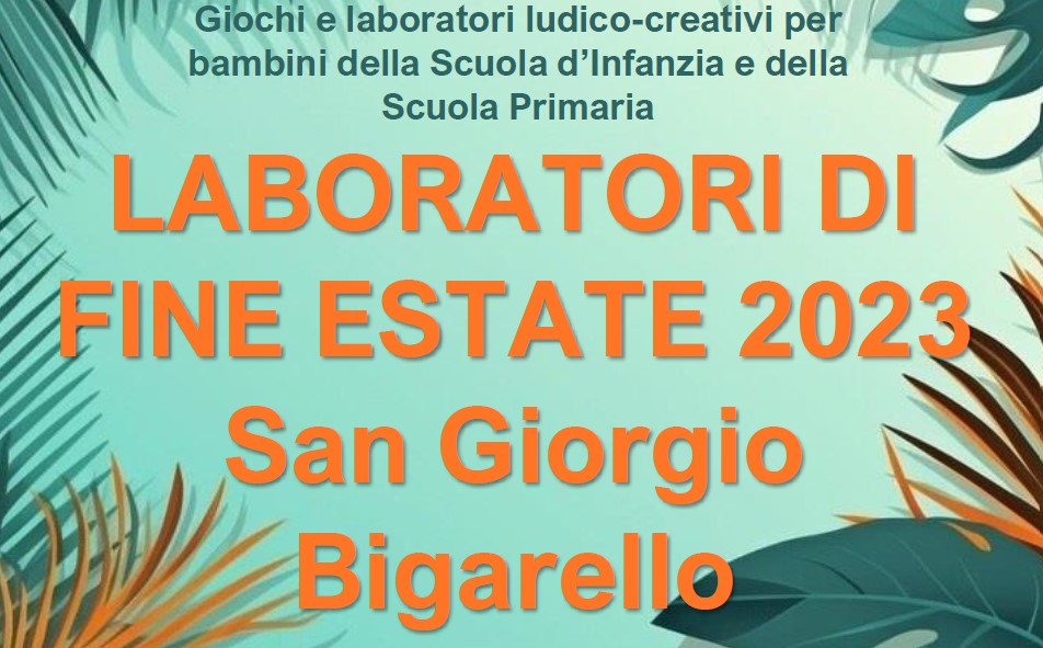 Laboratori di fine estate 2023