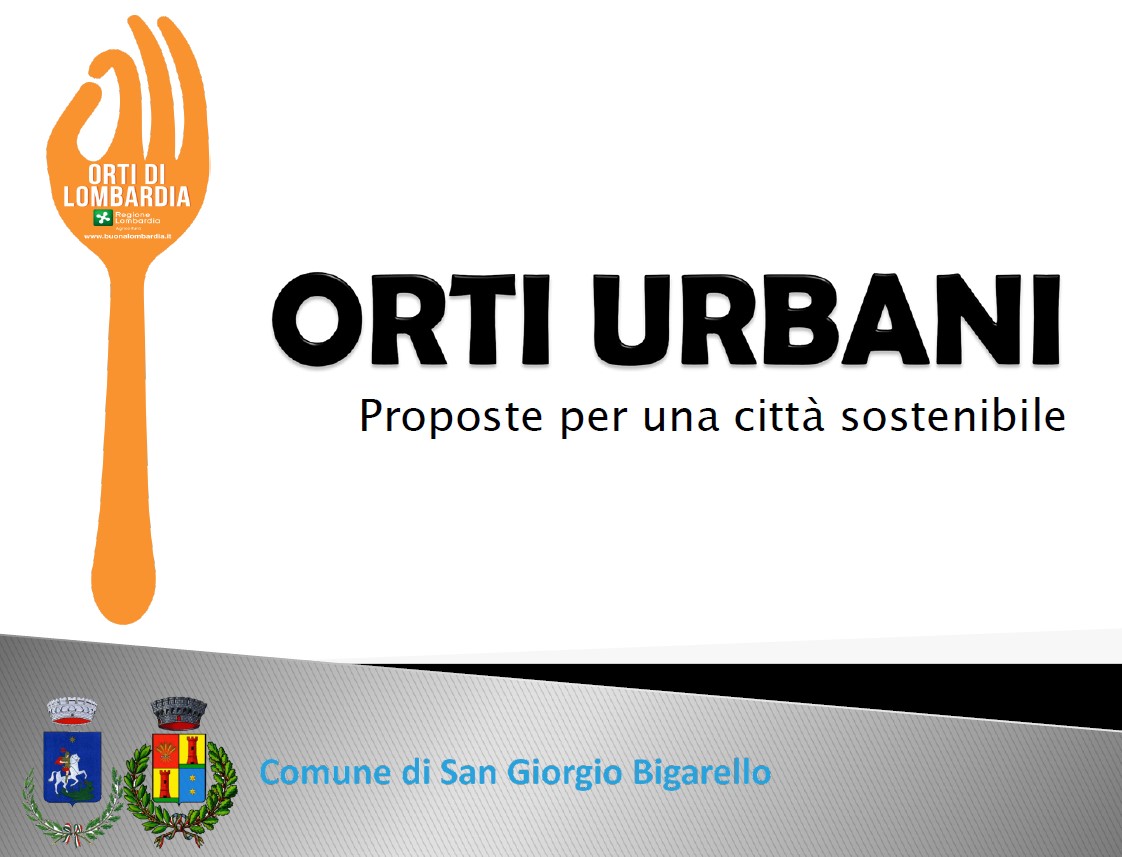 Bando comunale per la concessione di orti urbani