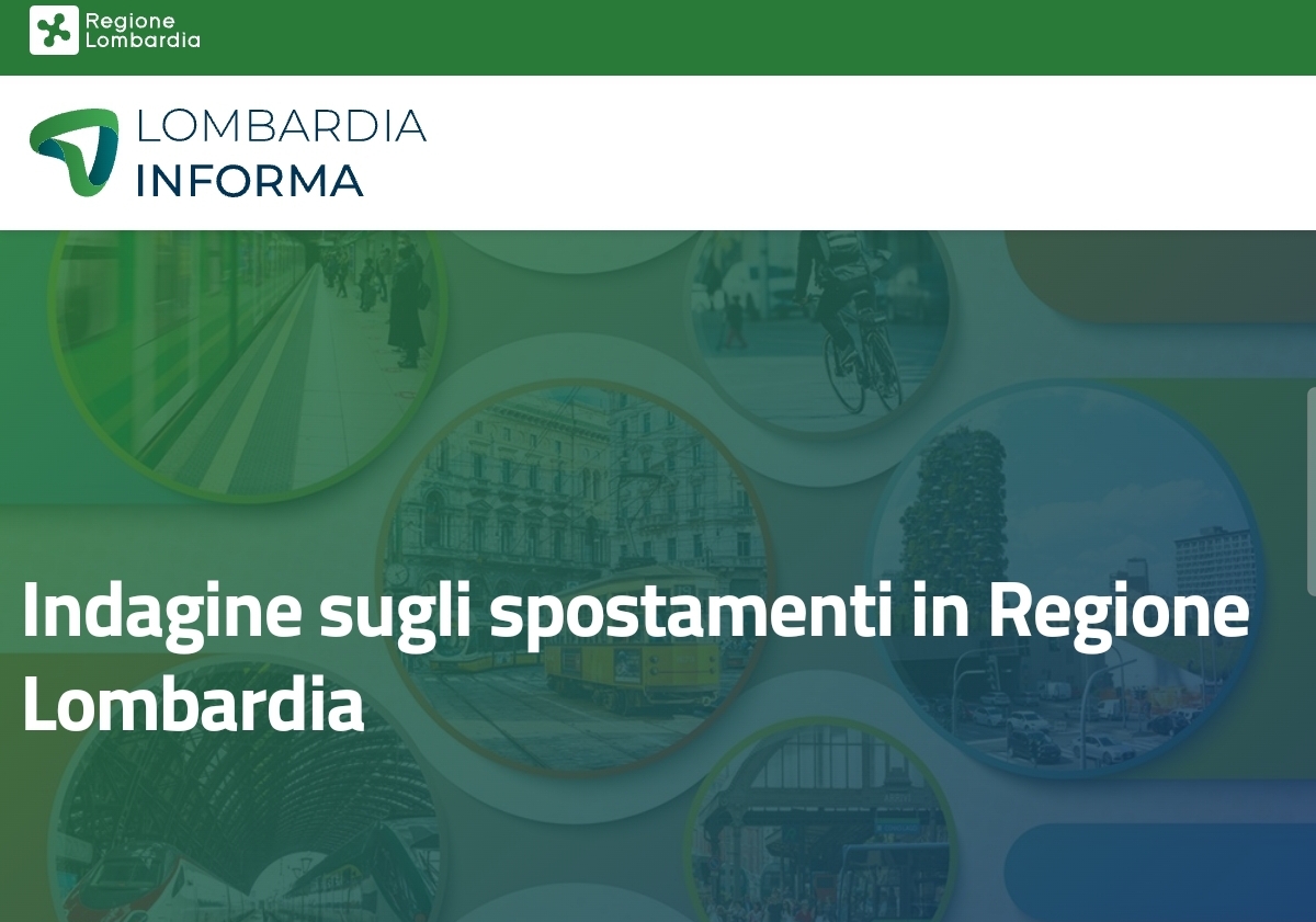 Indagine sugli spostamenti in Regione Lombardia 