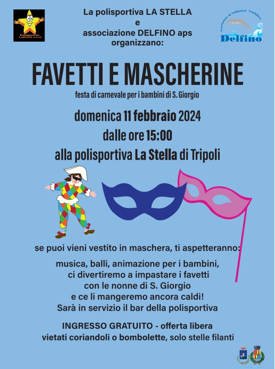 Favetti e mascherine