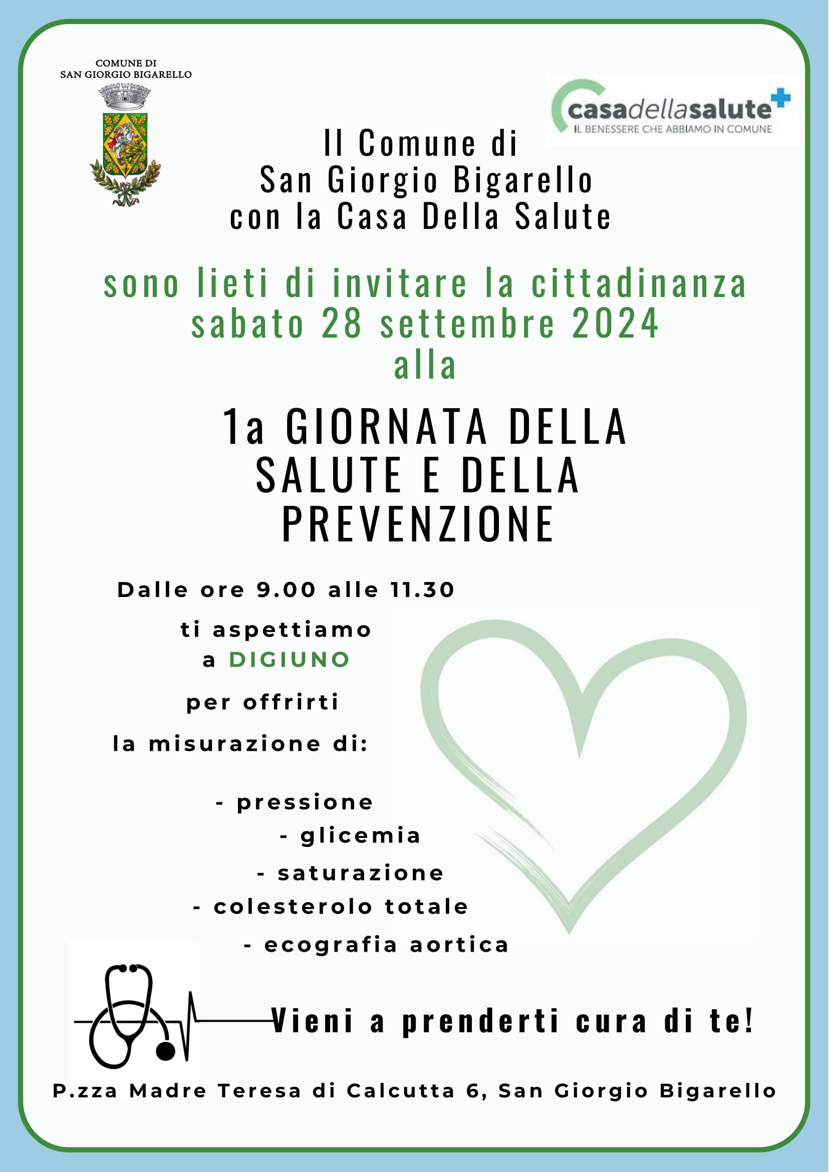 Giornata della Salute e della Prevenzione