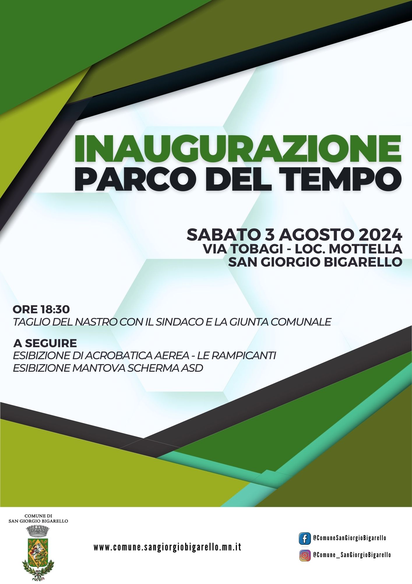 Inaugurazione Parco del Tempo - via Tobagi