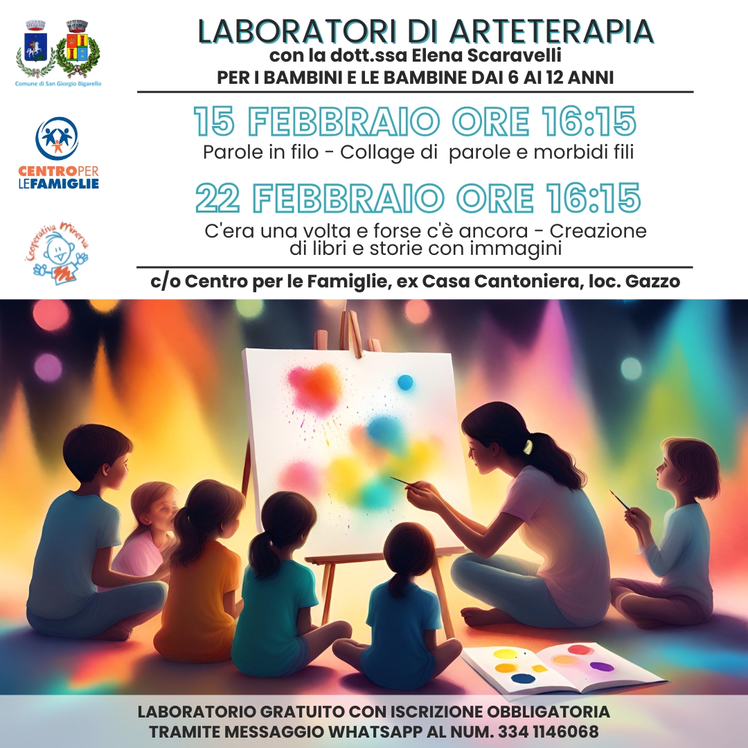 Laboratori di Arteterapia - Centro per le Famiglie