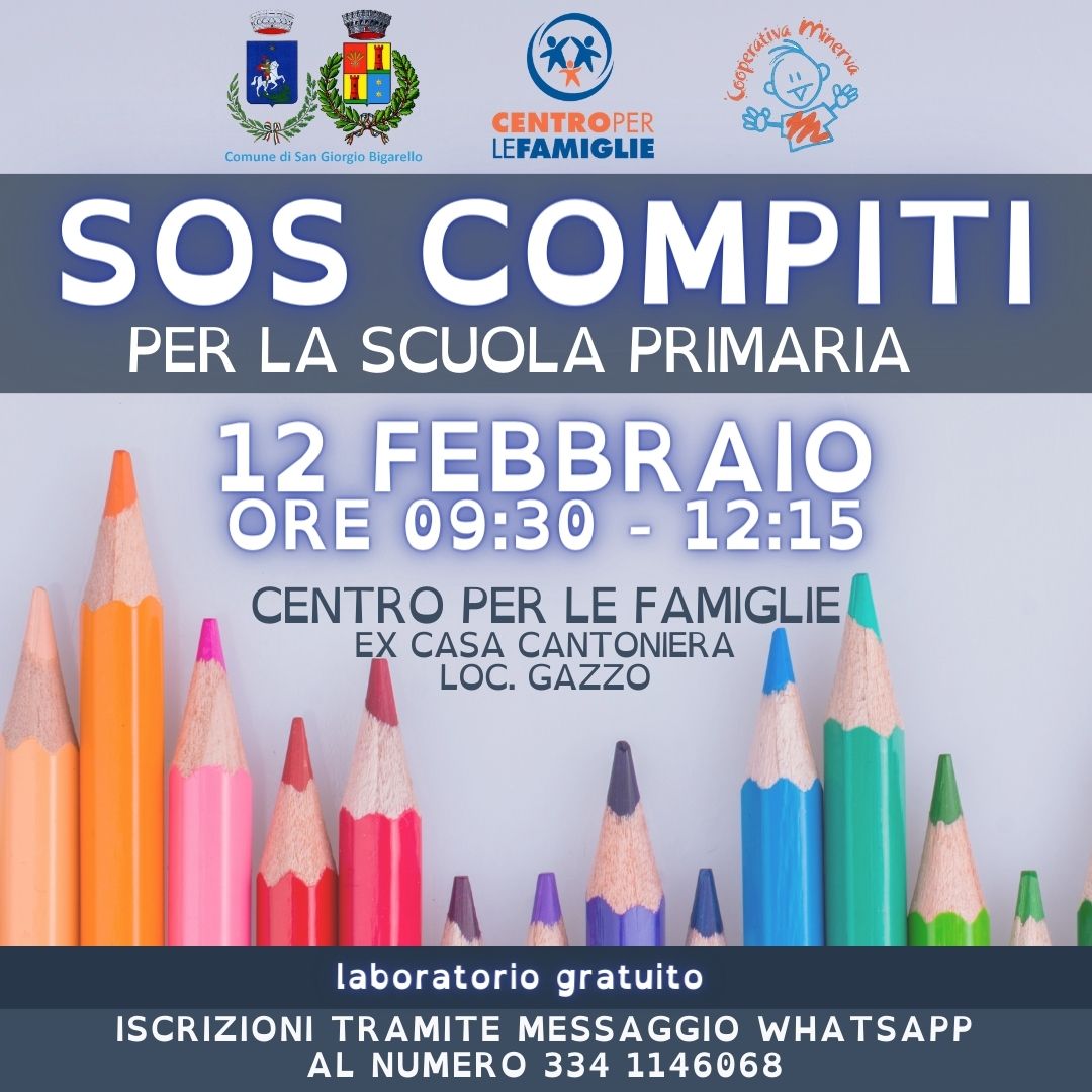 SOS Compiti - Centro per le Famiglie