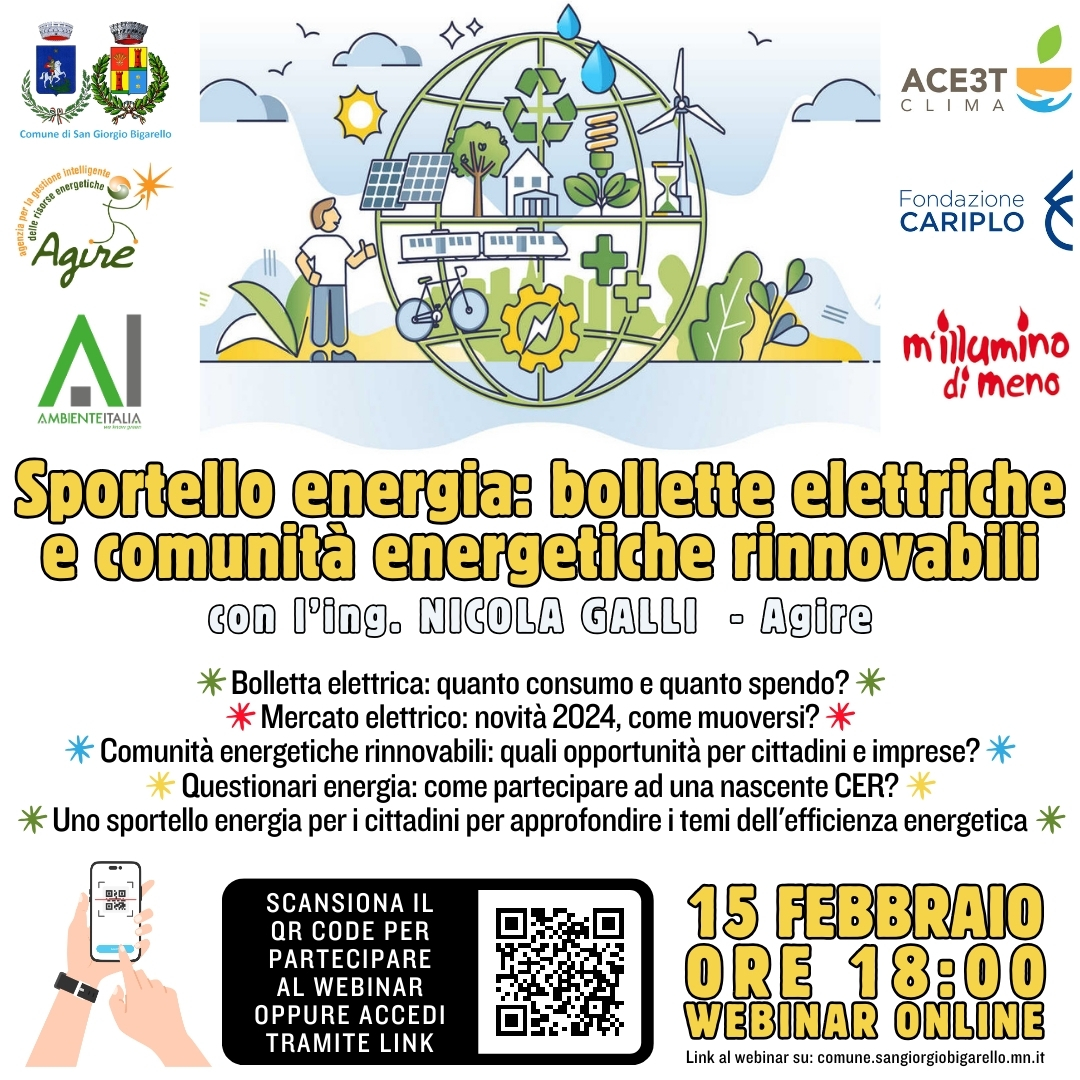 Sportello energia e comunità energetiche rinnovabili