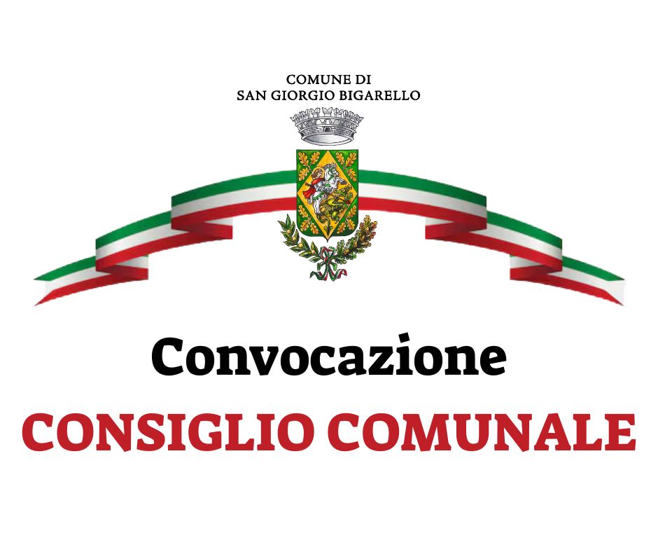 Convocazione Consiglio Comunale - 13 novembre 2024