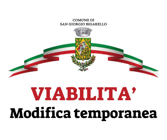 Modifica temporanea della viabilità in via F. Kahlo, loc. Mottella