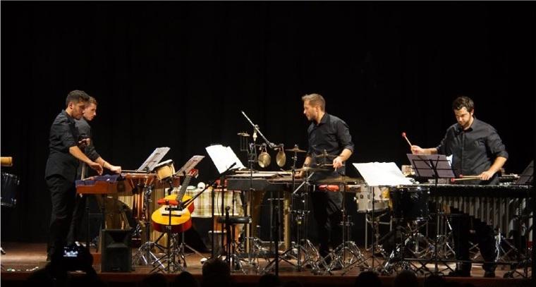 Il quartetto di percussioni Tempo Primo al Centro Culturale