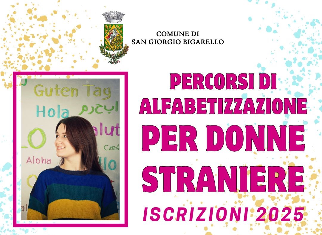 Percorsi di alfabetizzazione per donne straniere - Iscrizioni 2025