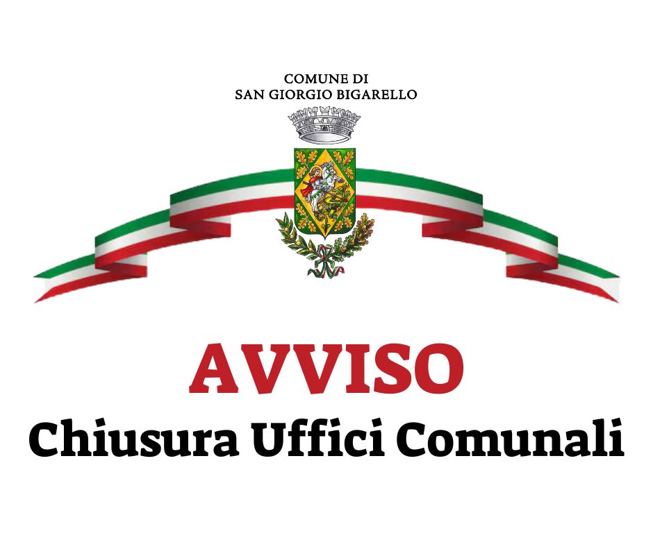 2 novembre 2024: chiusura uffici comunali