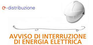 Avviso di interruzione di Energia Elettrica: 22 gennaio 2024