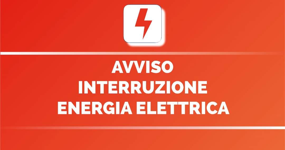 Avviso di interruzione di Energia Elettrica: 02 settembre 2024