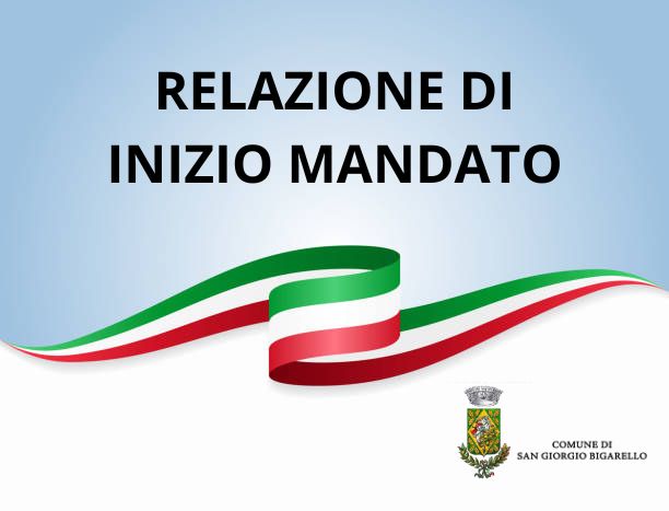 Relazione di inizio mandato