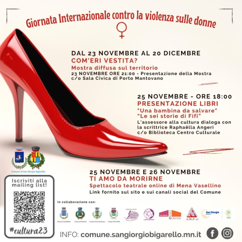 Giornata Internazionale contro la violenza sulle donne 2022 SGB