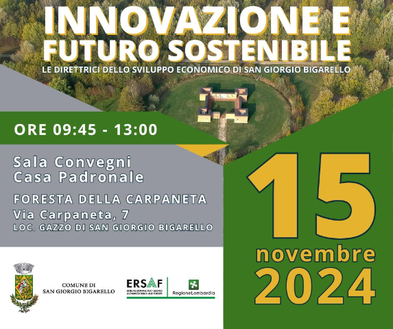 Innovazione e futuro sostenibile a San Giorgio Bigarello