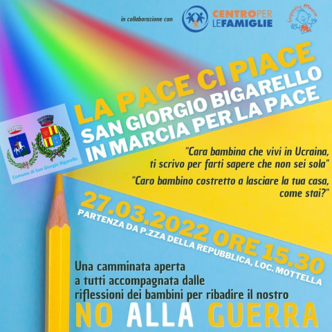 La Pace ci Piace: San Giorgio Bigarello in marcia per la Pace