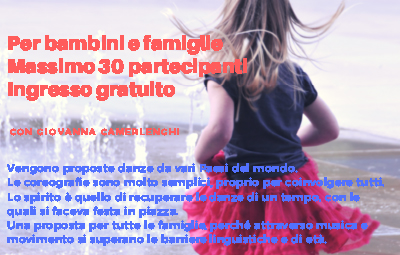 Danze in famiglia (Iniziative bambine/i)
