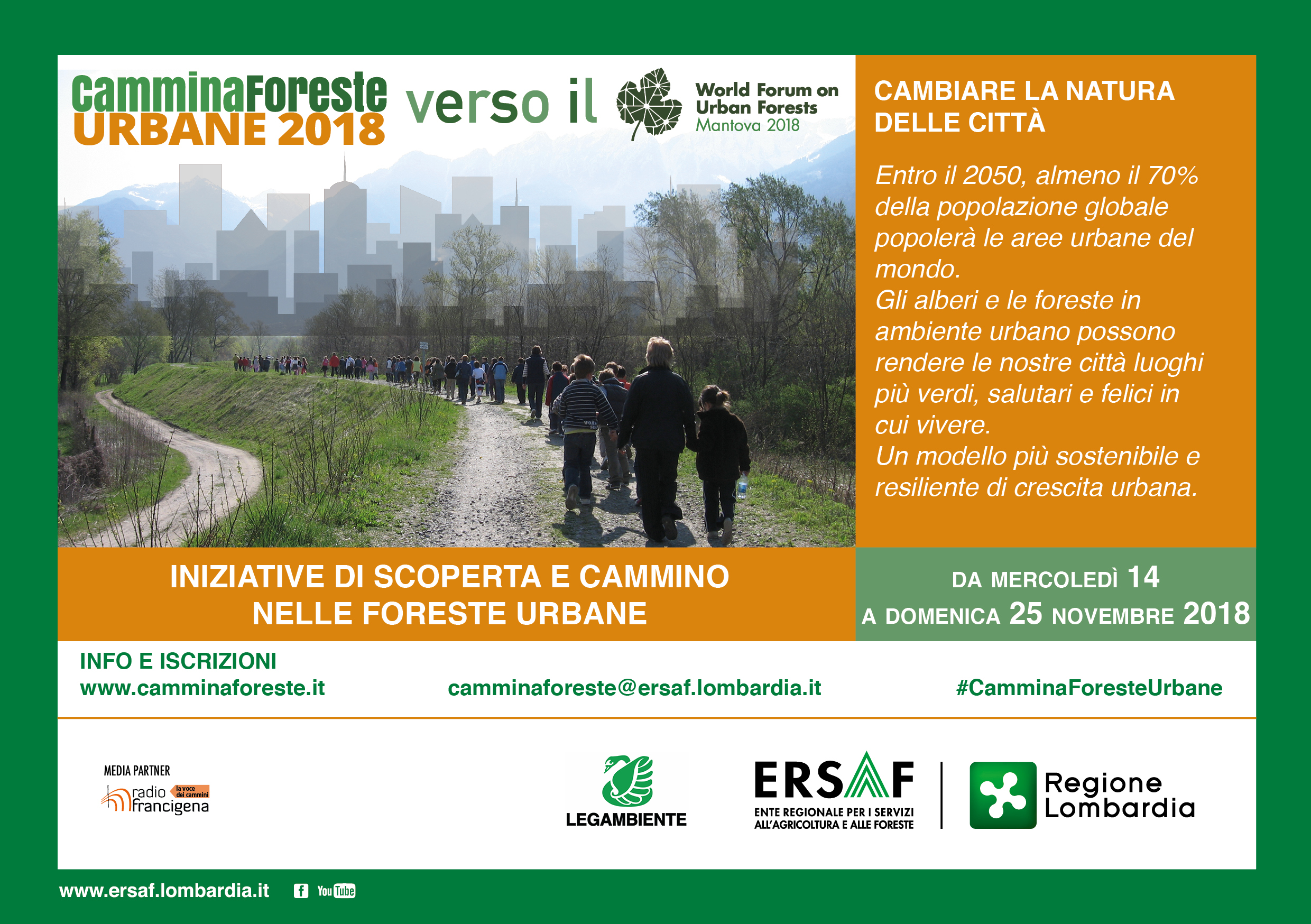 Cammina Foreste Urbane 2018