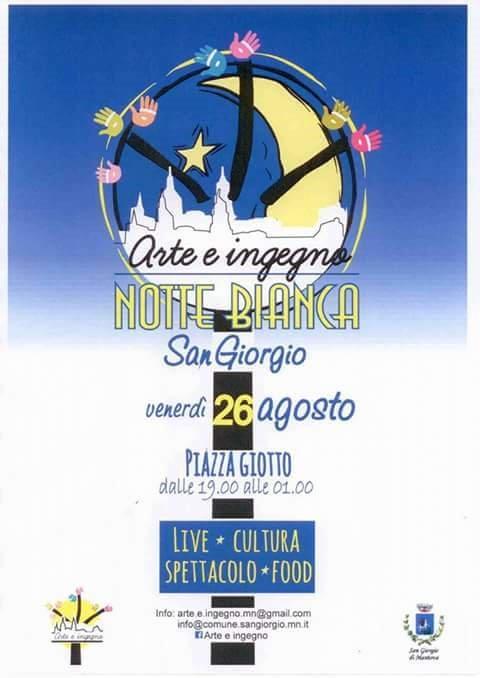 Notte Bianca 2016, venerdì 26 agosto 2016 