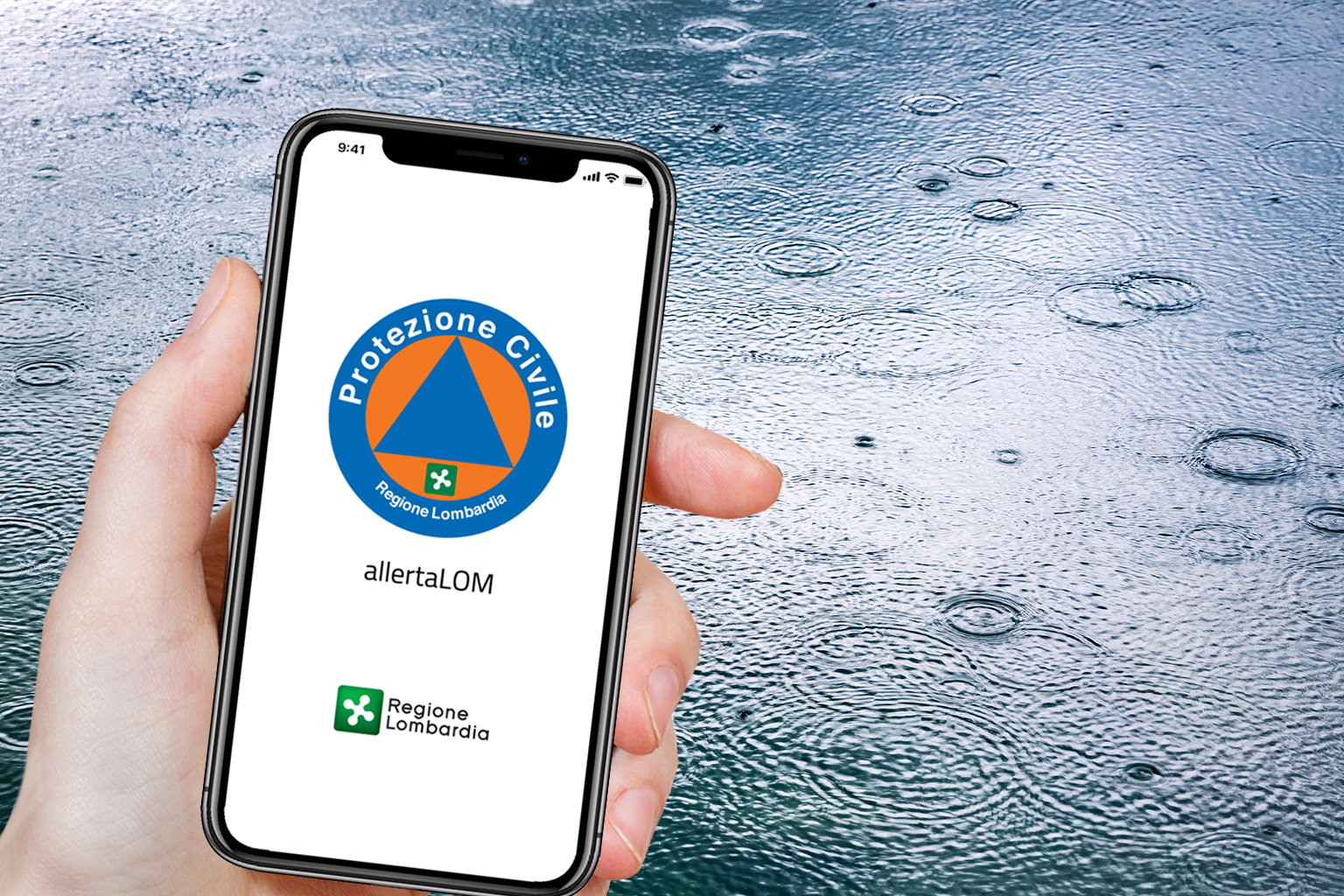 AllertaLOM: l'app delle allerte di Protezione Civile