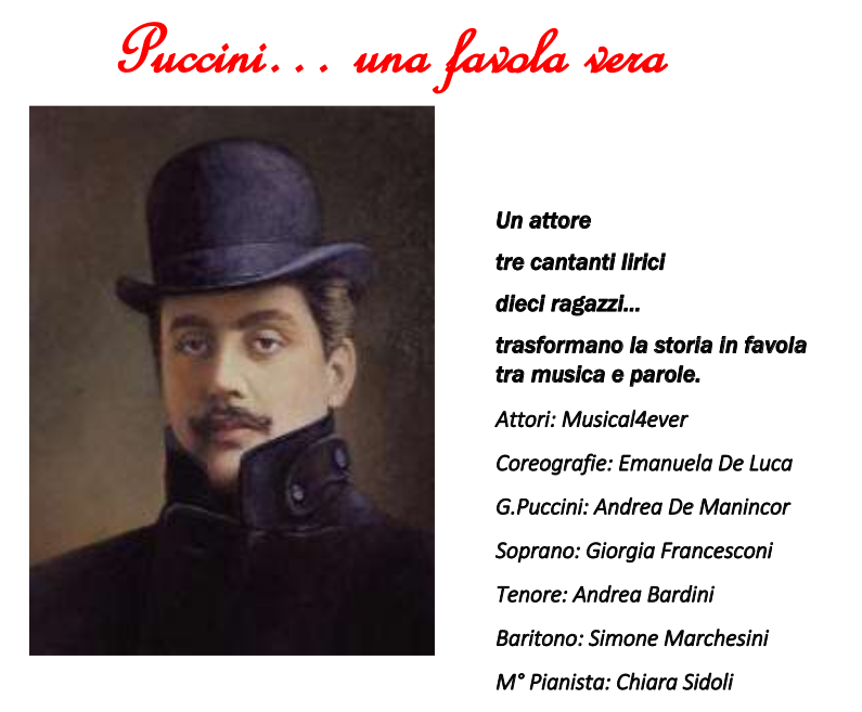Spettacolo di Musical: Puccini… una favola vera