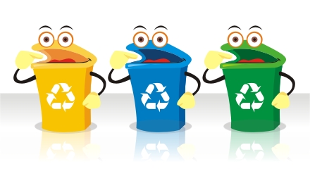 Consegna sacchi per la raccolta di plastica a domicilio