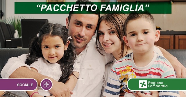 Misura a favore delle famiglie: contributi straordinari di Regione Lombardia