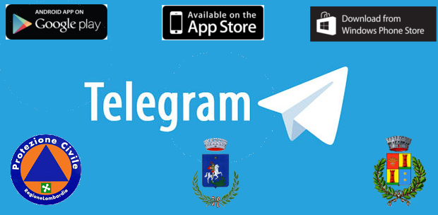 Attivi due canali telegram gratuiti (anche per windows phone), per le news da e per il territorio