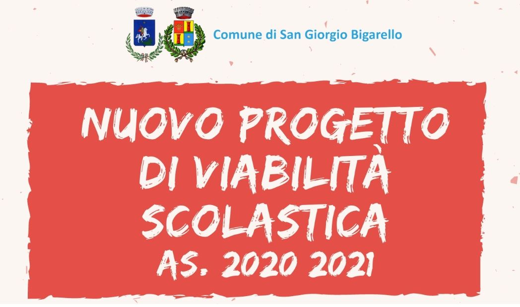 Nuovo progetto di viabilità scolastica AS.2020/2021
