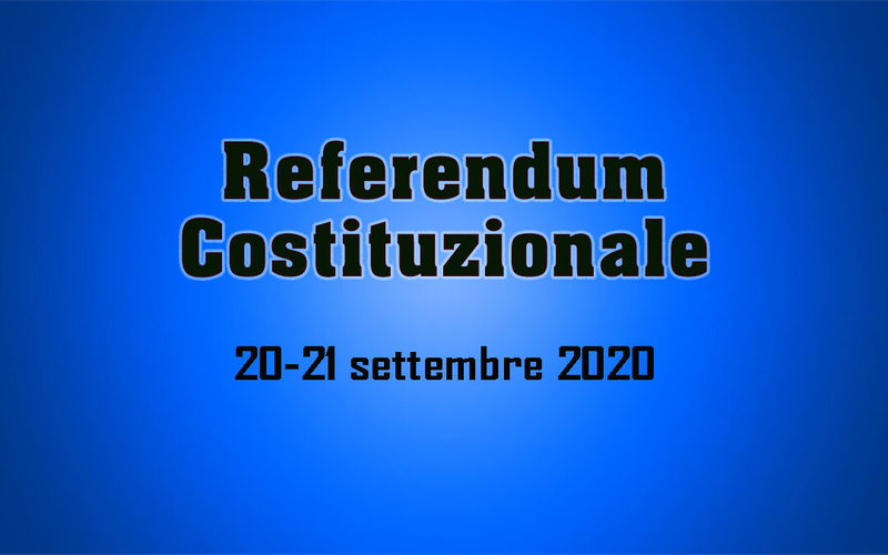 Referendum del 20/21 settembre: consegna tessere elettorali e rilascio carte identità in caso di furto o smarrimento