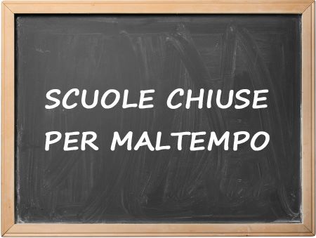 Chiusura scuole 2 marzo 2018