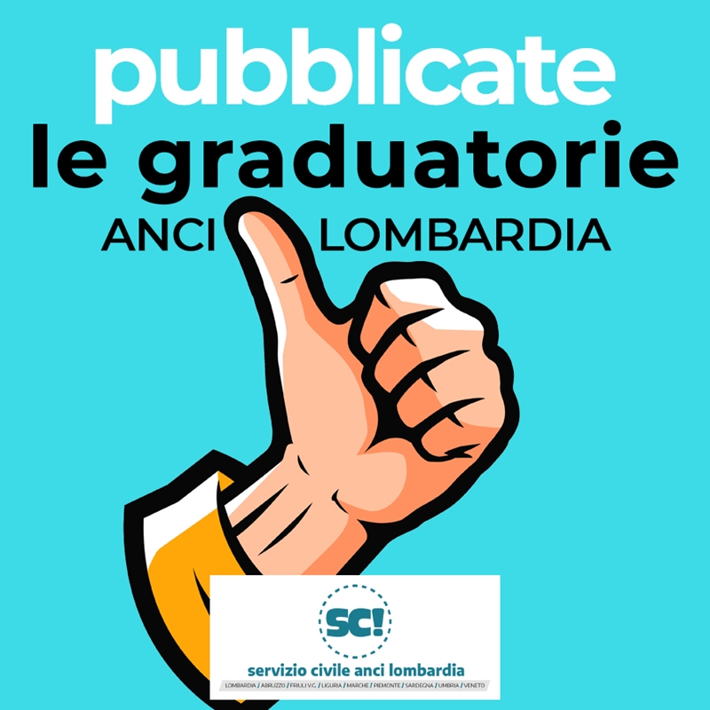 Graduatoria Servizio Civile Anci Lombardia