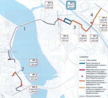 Mantova Ciclabile: al via i lavori per il primo tratto di pista Lunetta-San Giorgio