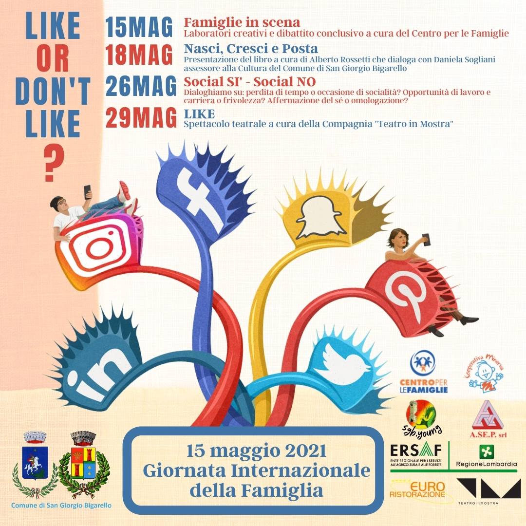 Giornata internazionale della famiglia: info e modalità partecipazione