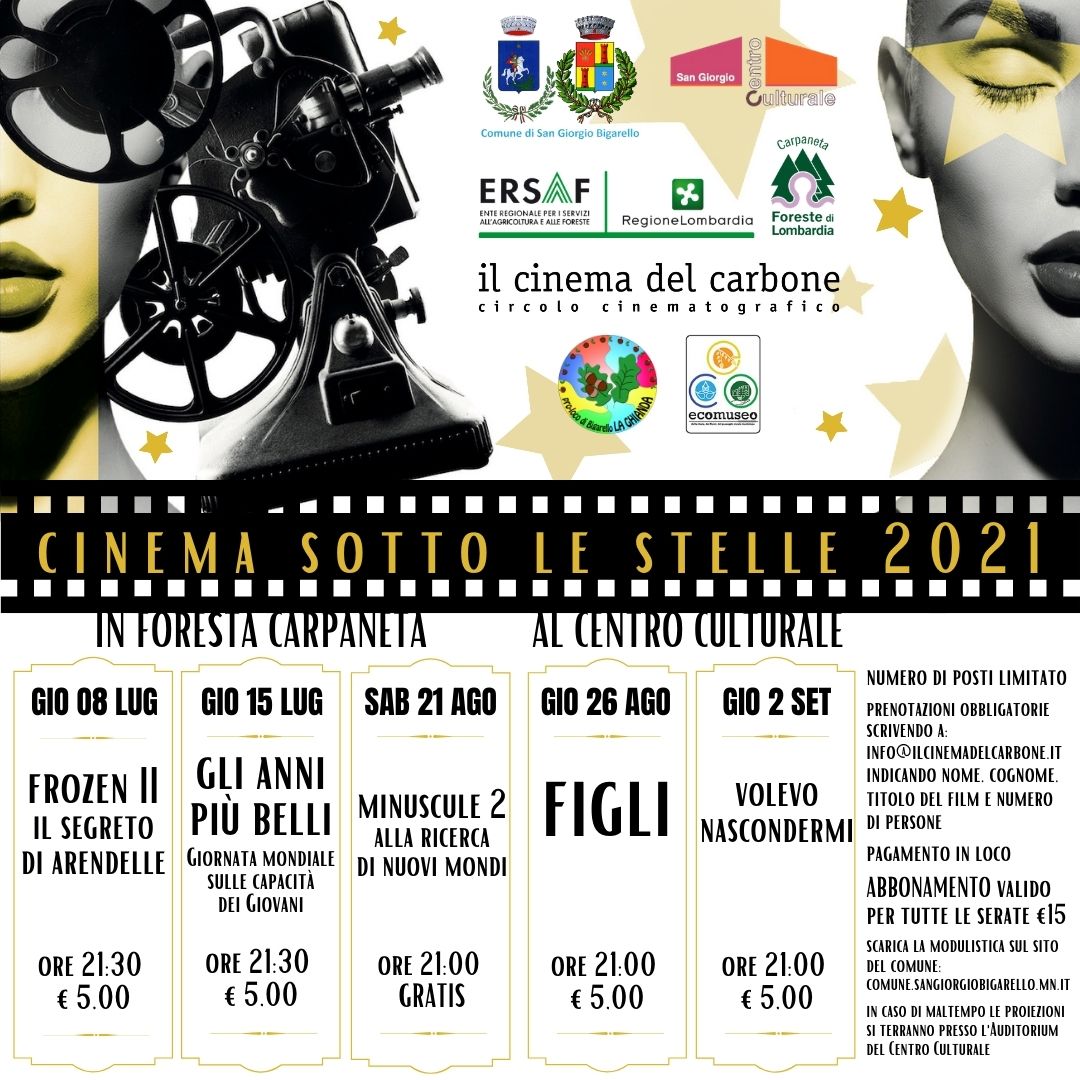 Cinema sotto le stelle ed.2021