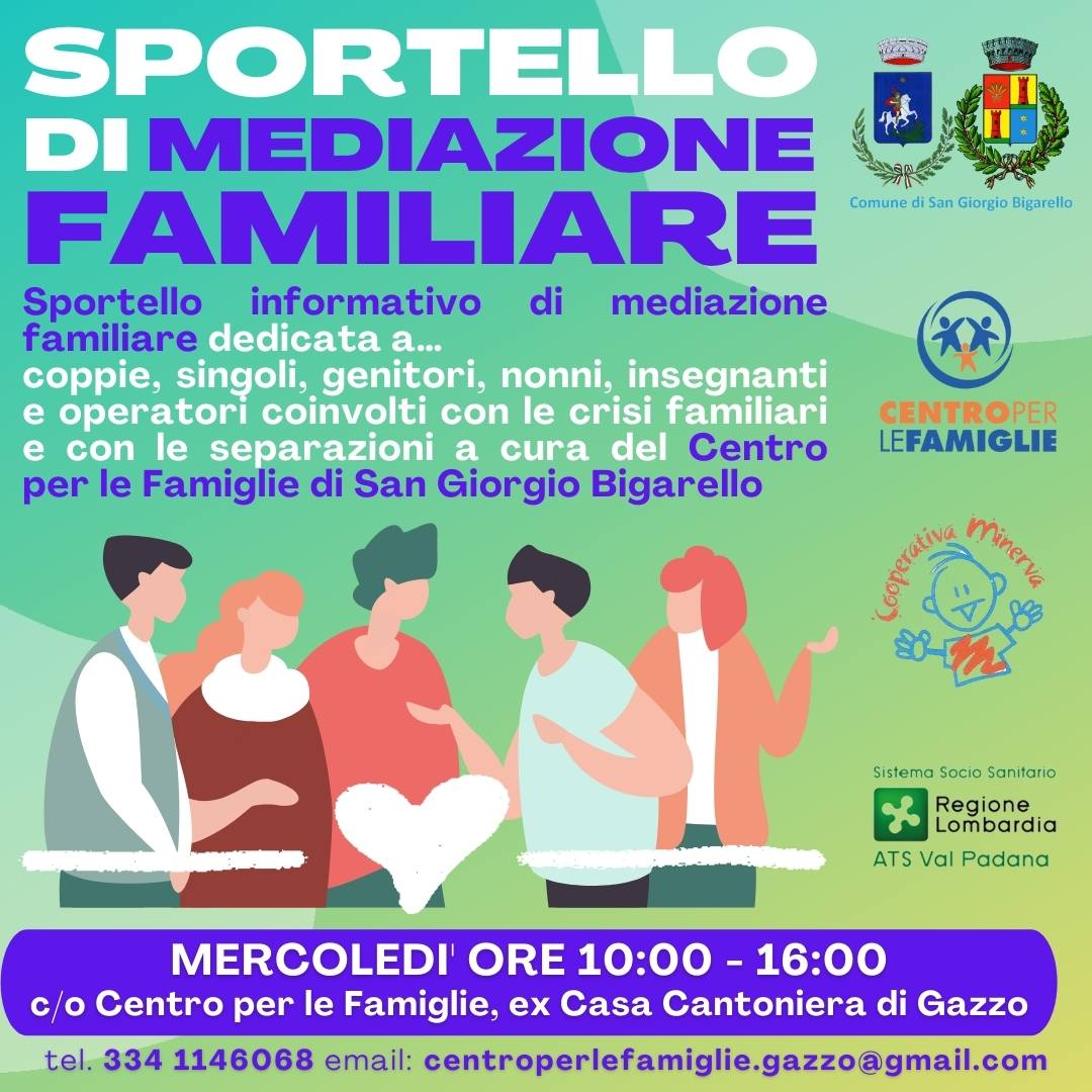 Sportello di Mediazione Familiare del Centro per le Famiglie