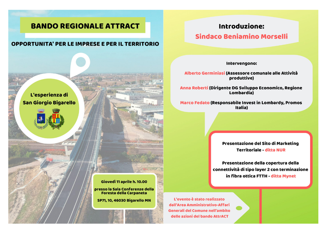 Bando Regionale AttrACT: l'esperienza di San Giorgio Bigarello