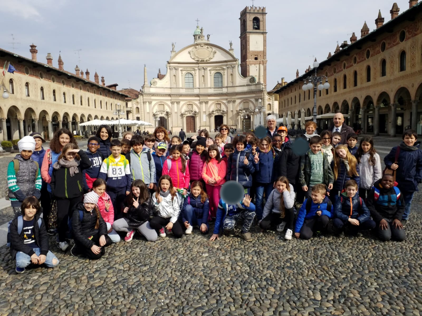 I bambini di San Giorgio Bigarello incontrano i bambini di San Giorgio Lomellina