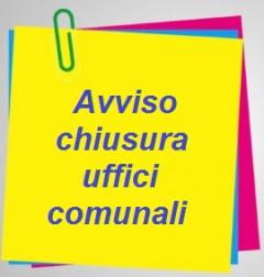 Chiusura Uffici Comunali: 23 aprile